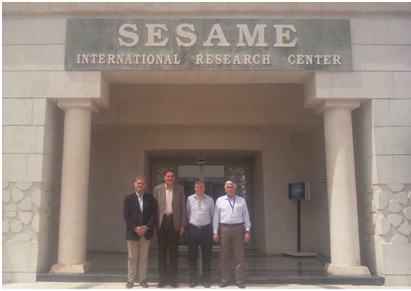 SESAME Directors (left to right) G. Paolucci, K. Toukhan, R. Bartolini, Y. Khalil