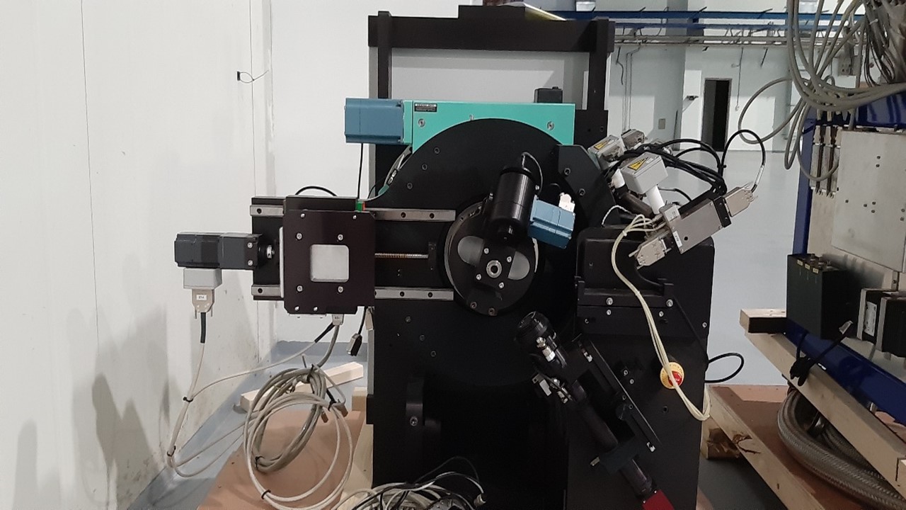Figure 7 XRD diffractometer donated from Diamond synchrotron, to be installed at MS beamline