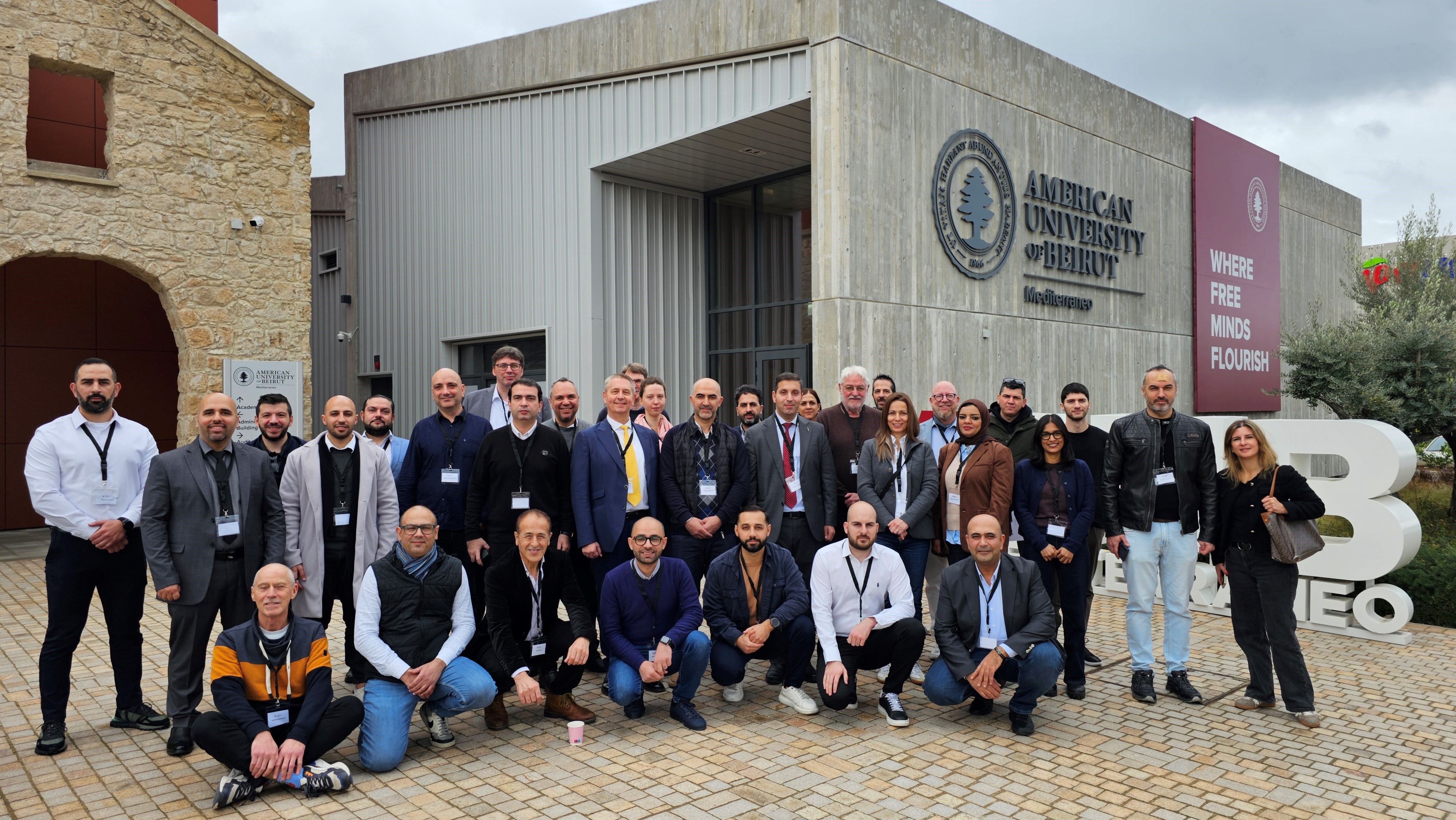 © SESAME 2026: Group photo of the participants to the meeting