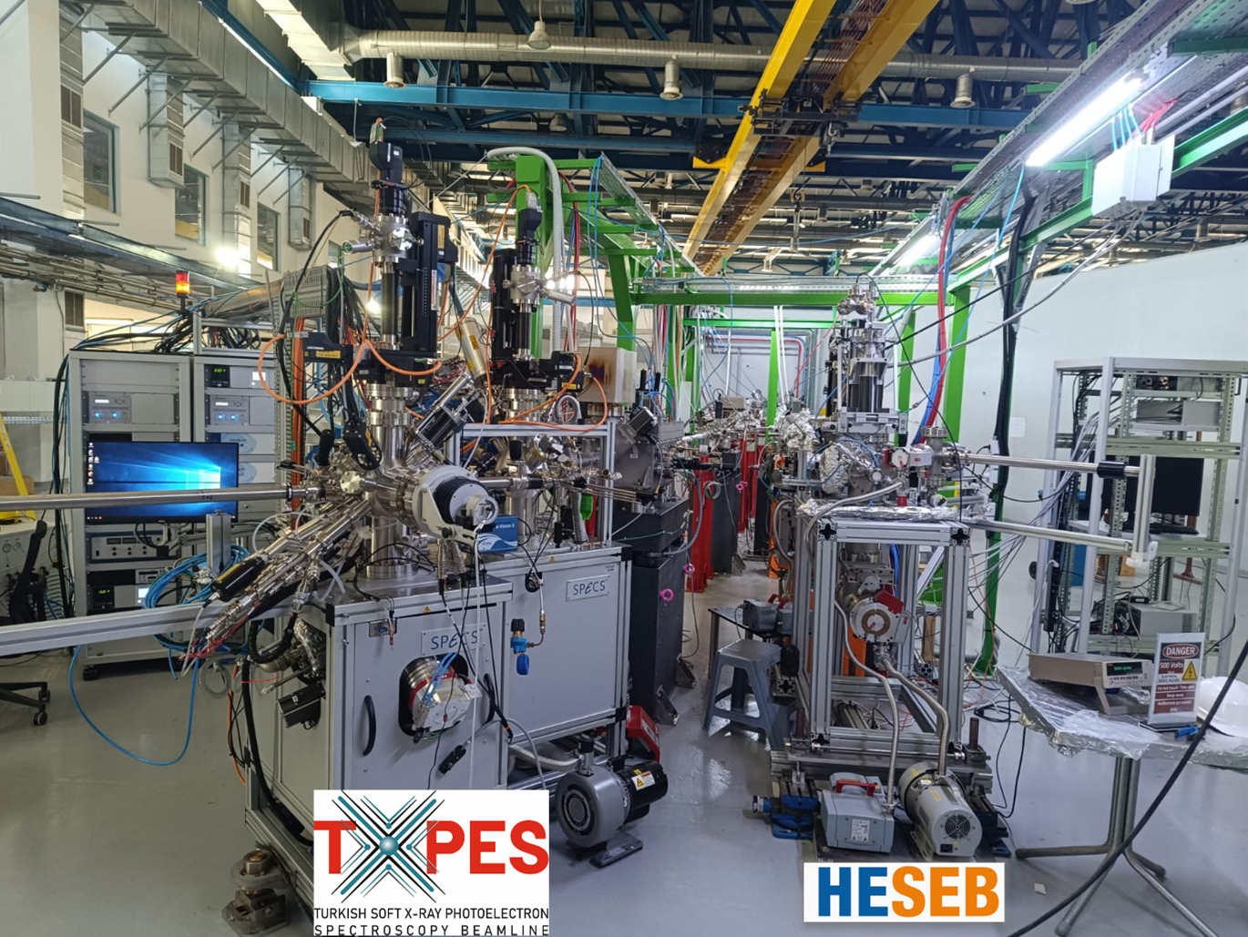 Figure. Beamline front view