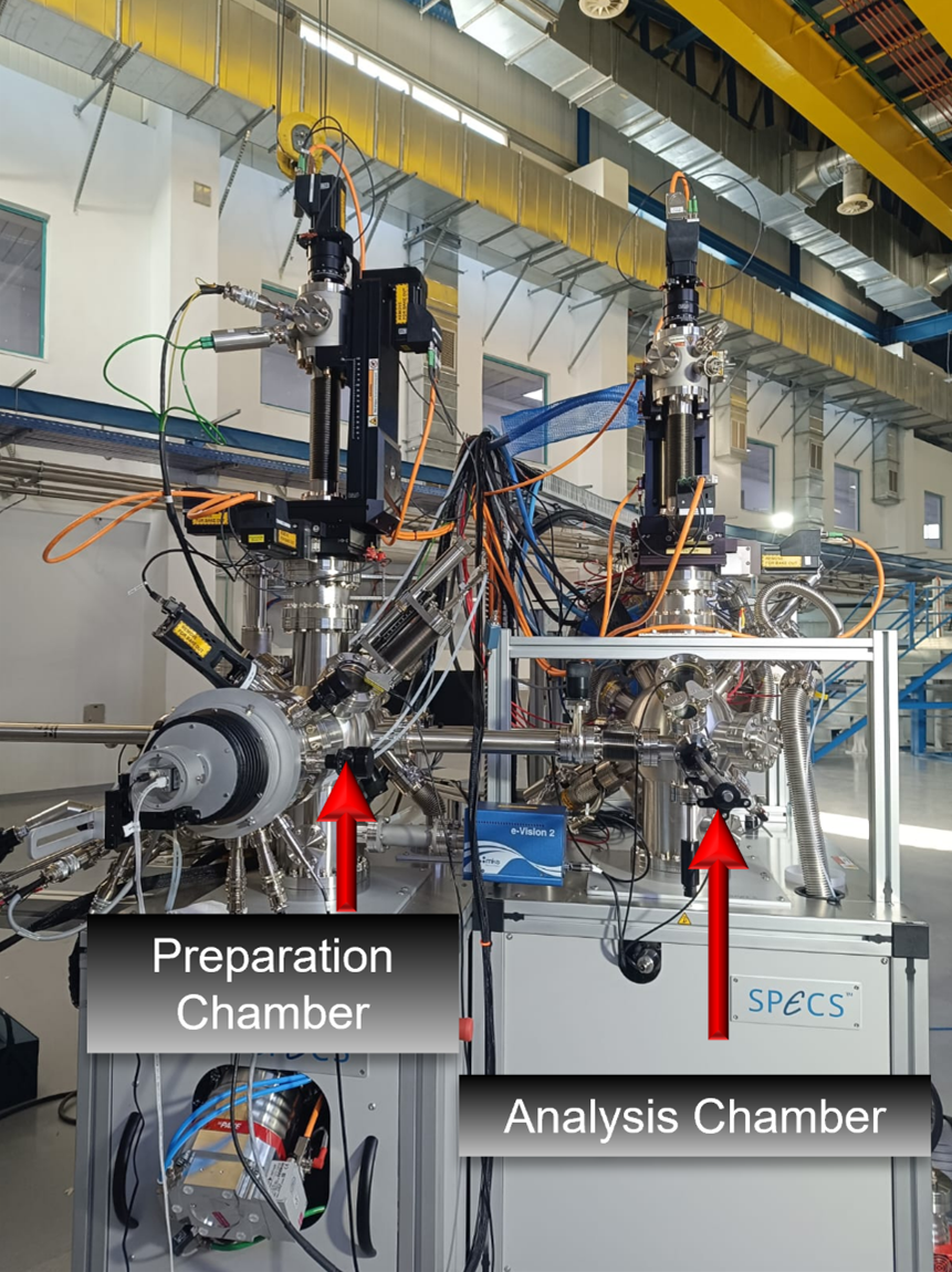 Figure. Preparation and analysis chamber