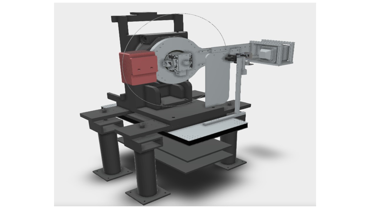 the MS diffractometer