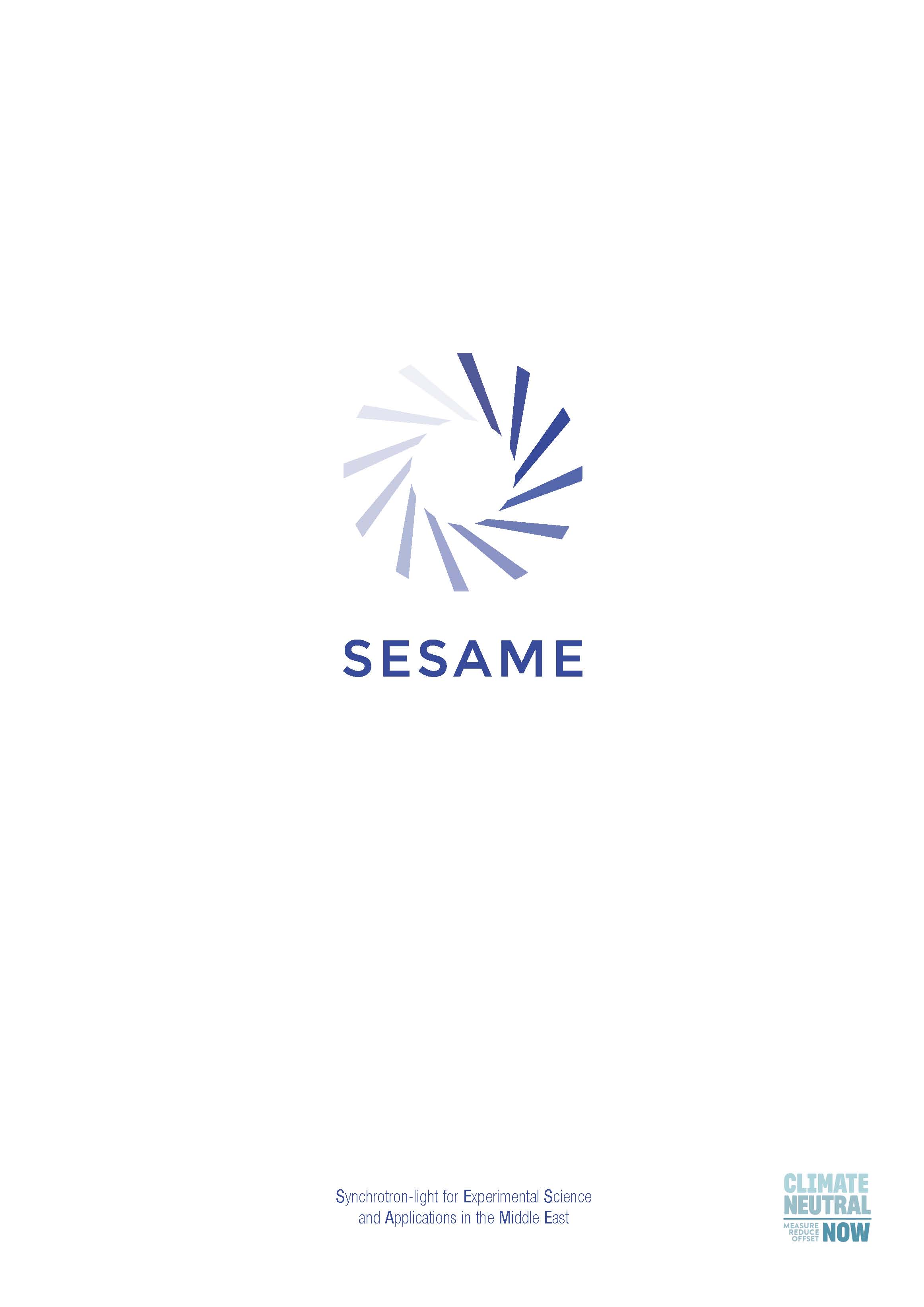 SESAME Souvenir Brochure